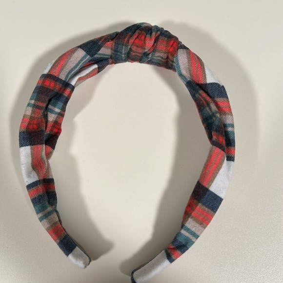 Plaid headband - Picture 2 of 2